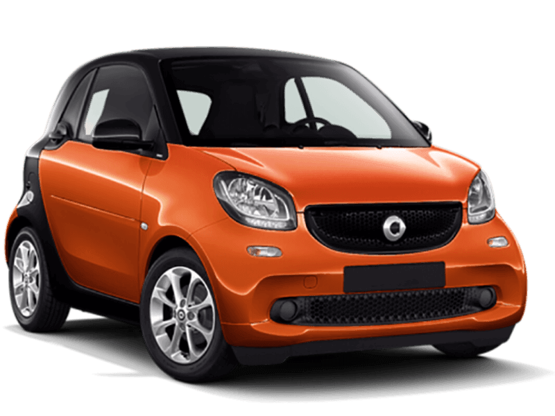 Rent a smart fotwo car in Paros